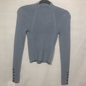 PACSUN L.A. Hearts Turtle Neck Long Sleeve